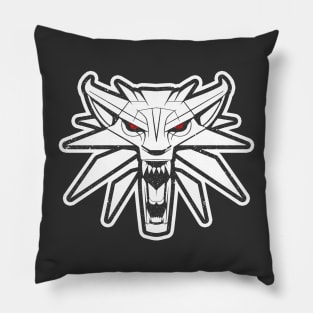 White Wolf - Gwynbleidd (Textured) Pillow