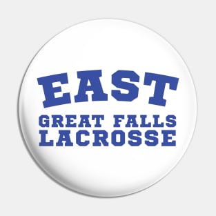 East Great Falls Lacrosse Pin