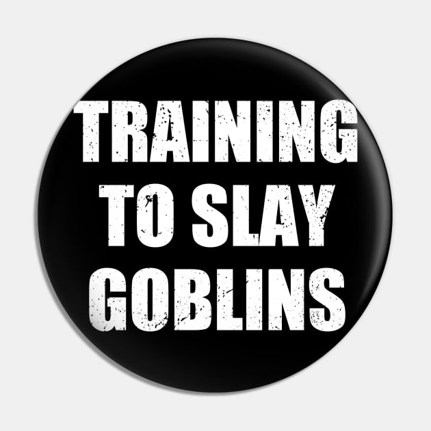 Training to slay goblins Pin by The_Interceptor