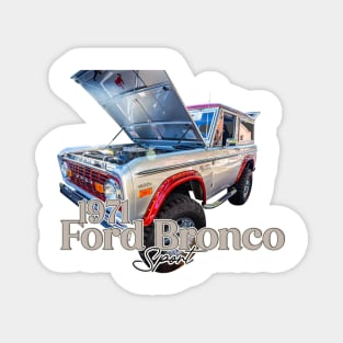 1971 Ford Bronco Sport Magnet