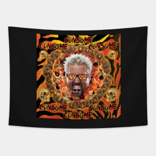 CONSUME MY F I E R I DONKEY SAUCE Tapestry