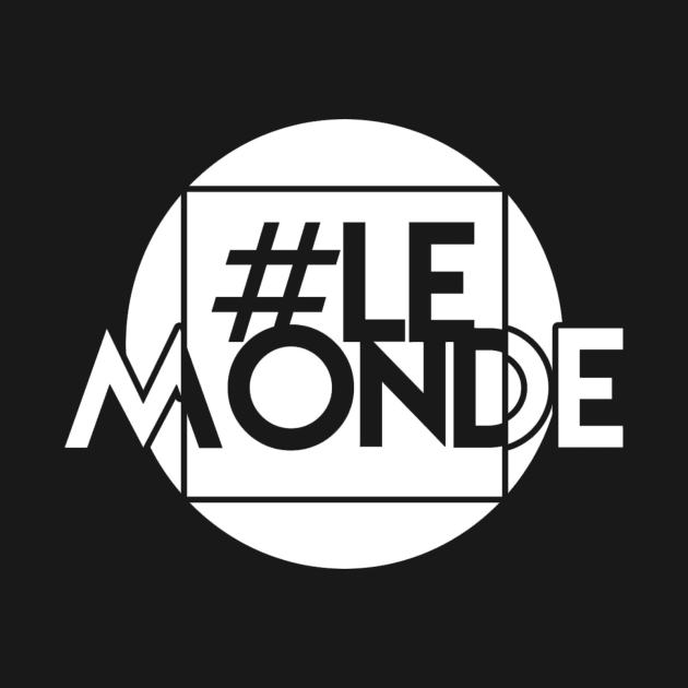1st Official tshirt: LeMonde black edition by Likeapauvre Store