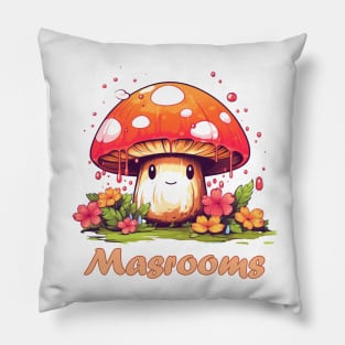 Porcini mushrooms Pillow