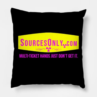 Sources Only Pillow