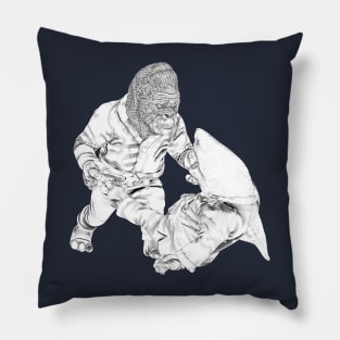 BJJ Gorilla Vs Shark Pillow