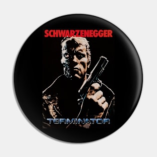 1980s Science Fiction Cyborg Action Film Starring An Actor Pin