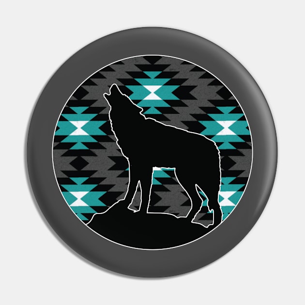 Wolf Pattern - 3 Pin by Brightfeather