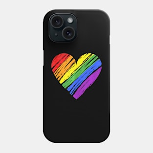 Rainbow Pride Lgbt Pride Lgbt Heart Phone Case