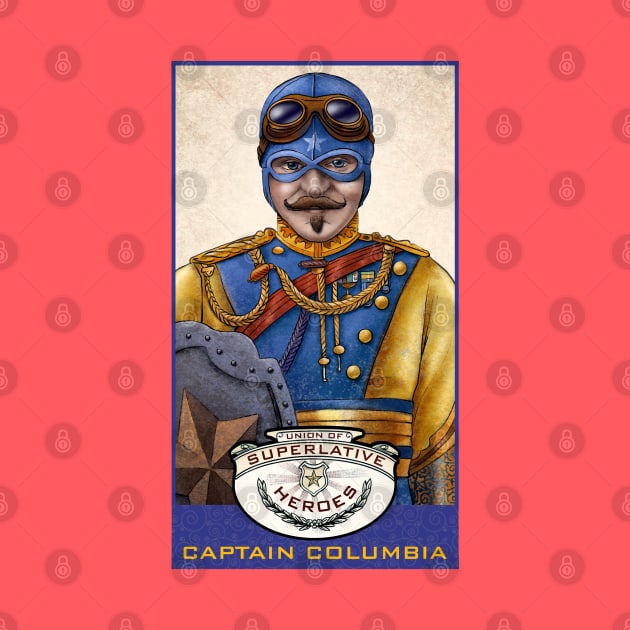 Captain Columbia by ChetArt