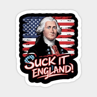 4th Of July Suck It England Independence Day Patriotic 1776 Magnet