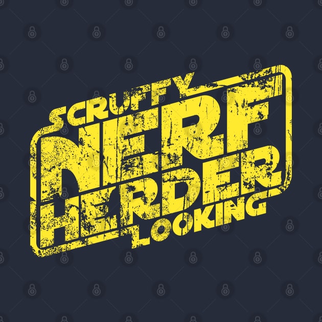 Scruffy looking nerf herder distressed by synaptyx