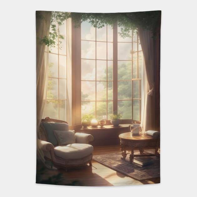 morning light. / morning coffee. Tapestry by MeriemBz