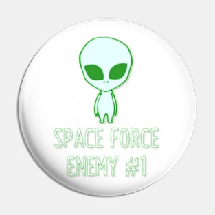 Space Force Enemy Pin