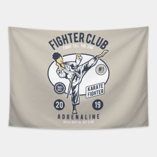 Karate Fighter Club Tapestry