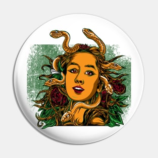 Medusa Vintage Pin