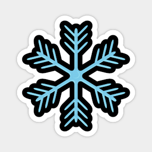 Snow Fall Winter Season Magnet