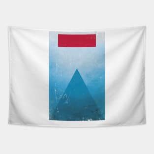 Minimalist Jaws Tapestry