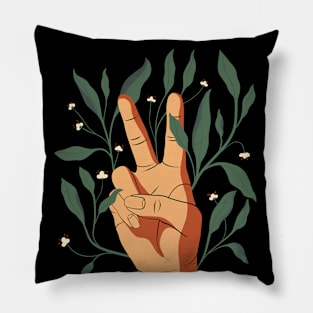 Peace and love Pillow