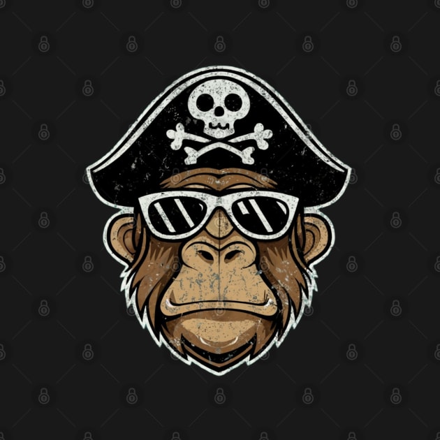 Monkey like a Pirate by Signum