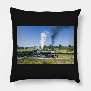 Cumbres and Toltec Locomotive 488 Pillow