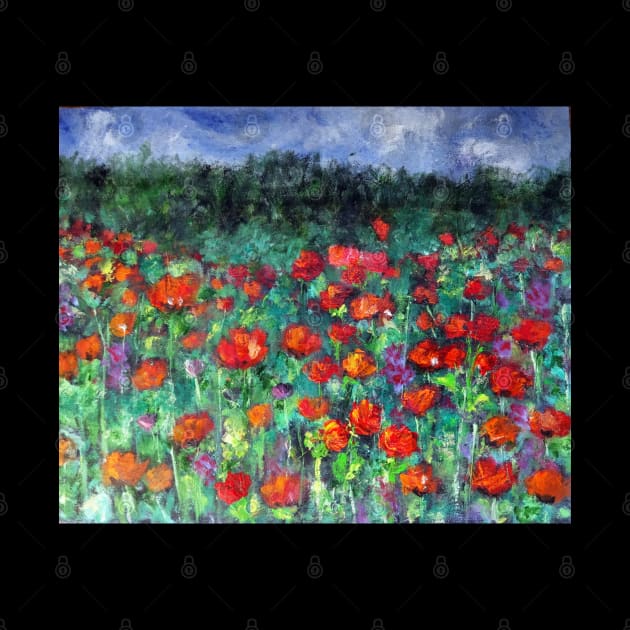 Poppy Field by IGDecorArt