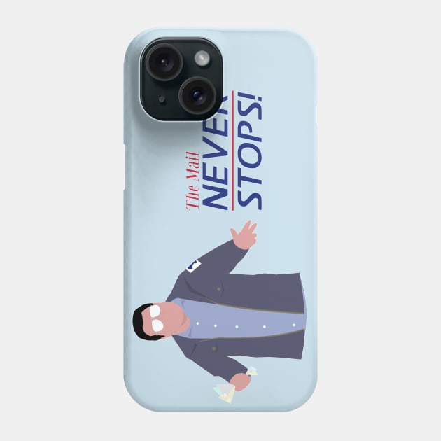The Mail Never Stops Phone Case by doctorheadly