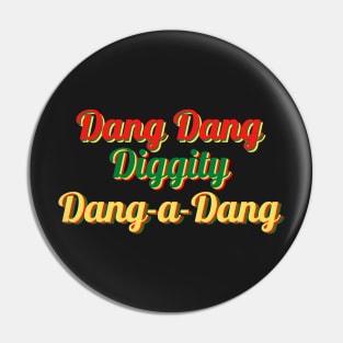 Dang - Heathers Musical Design Pin