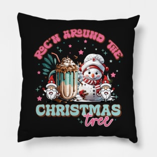 Rockin around the christmas tree Pillow