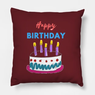 Happy birthday Pillow