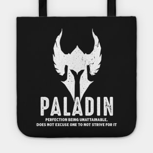 Funny Paladin Gamer D20 Dice Dungeon Dragons Gaming Gift Tote