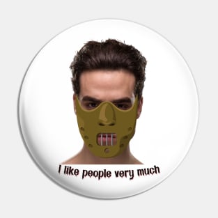 Man in the mask Pin