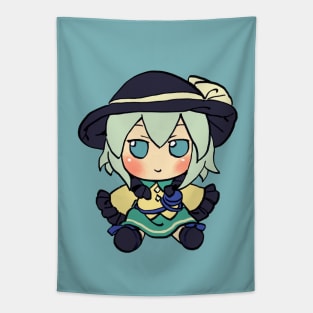 Mudwizard draws koishi komeiji fumo plush / touhou memes Tapestry