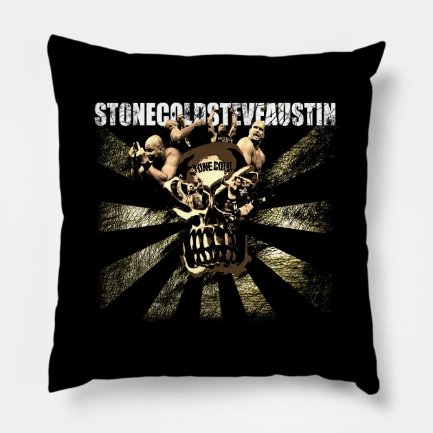 Stone Cold  Beer Smash Pillow by Geometc Style