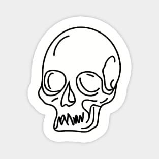 Cartoony skull Magnet