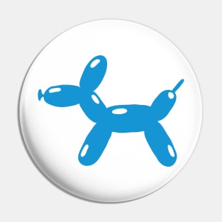 Blue Balloon Dog Pin