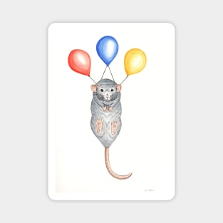 Balloon Rat Magnet