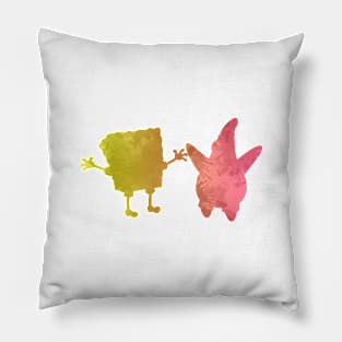 Friends Inspired Silhouette Pillow