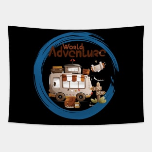 World Adventure Tapestry