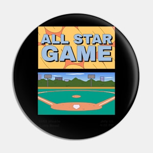 All Star Game Pin