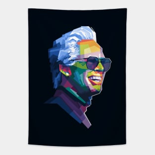 Baby Billy Freeman Pop Art WPAP Tapestry