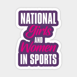 Girls and Women in Sports Day – February Magnet