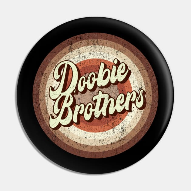 Vintage brown exclusive - Doobie Brothers Pin by roeonybgm