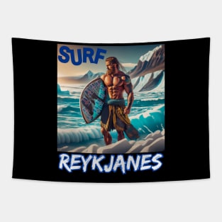 REYKJANES ICELAND - Surfing for Fun and Laughs Whales Tapestry