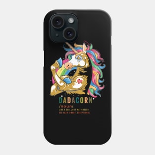 DadaCorn Like A Dad Unicorn Father's Day Phone Case