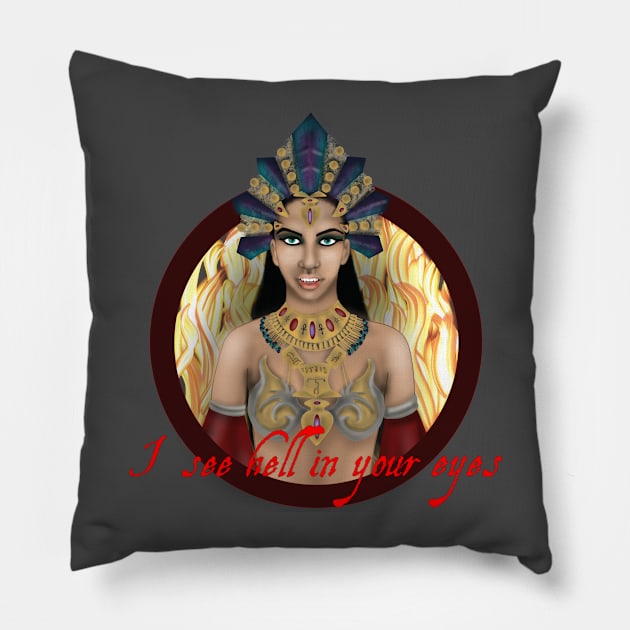 Akasha Pillow by KataMartArt