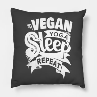 vegan and yoga Pillow