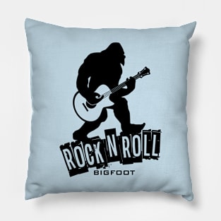 Rock N Roll Bigfoot Pillow