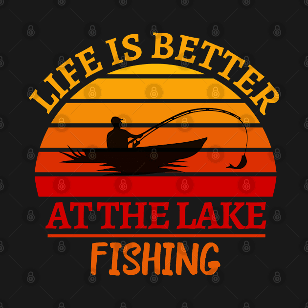 Life Is Better At The Lake by ArtManryStudio