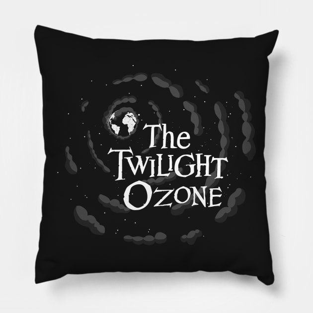 The Twilight Ozone Pillow by katiestack.art