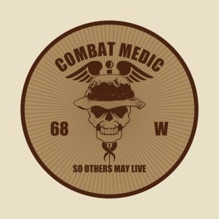 Combat Medic Patch (desert subdued) T-Shirt